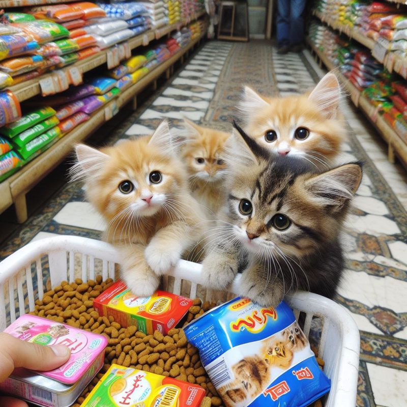 فروش و خرید غذای بچه گربه