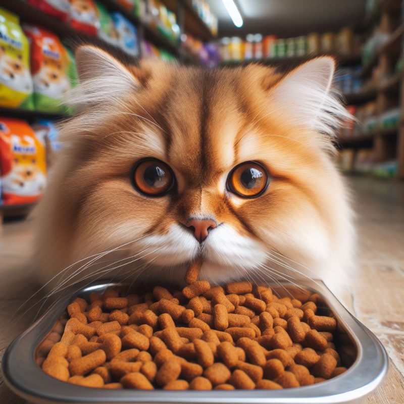 فروش و خرید غذای خشک گربه از پت شاپ آنلاین آسپت