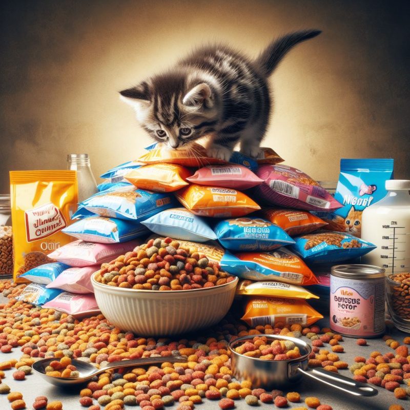 خرید و فروش غذای بچه گربه