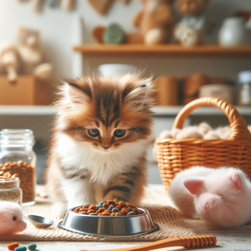 خرید و راهنمای خرید غذای بچه گربه